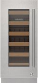Sub-Zero Stainless Steel Glass Door Panel With Lock - Tubular Handle, Left Hinge-0
