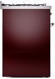 Ilve® Nostalgie II Series 30" Burgundy Pro Style Dual Fuel Range-3
