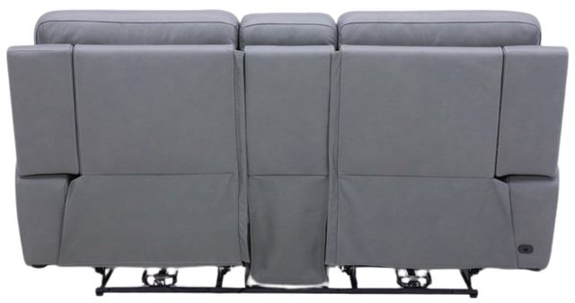 Liberty Furniture Cooper Blue Gray Power Reclining Loveseat with Console-2