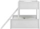 HH2 Home Capri White Twin over Full Youth Bunk Bed with Ladder-3