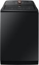 Samsung® 7550 Series 6.2 Cu. Ft. Black Stainless Steel Agitator Top Load Washer with Auto Dispense System-0