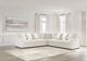 Signature Design by Ashley® Chessington 3-Piece Ivory L-Shape Sectional-1