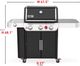 Weber® Genesis E-335 3-Burner Black Freestanding Liquid Propane Grill-1