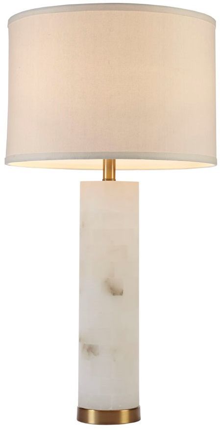Olliix by Hampton Hill White Prague Table Lamp-1