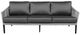 CabanaCoast® Customizable Gambrel Synthetic Fiber Outdoor Sofa-1