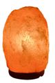 A & B Home Pink 5" Himalayan Salt Lamp with Wooden Base-1