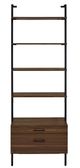 Coaster® Owens Walnut 2-Drawer Wall Shelves-3