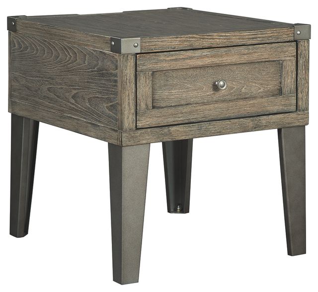 Signature Design by Ashley® Chazney 2-Piece Rustic Brown Living Room Table Set-1