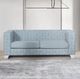 ACME Furniture Saree Light Teal/White Sofa-4