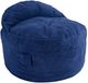 CordaRoy's® Nest Navy Terry Corduroy Queen Adult Bean Bag Chair-0