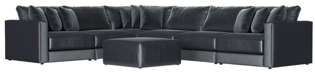 Jackson Furniture Remington 7-Piece Slate L-Shape Sectional-0