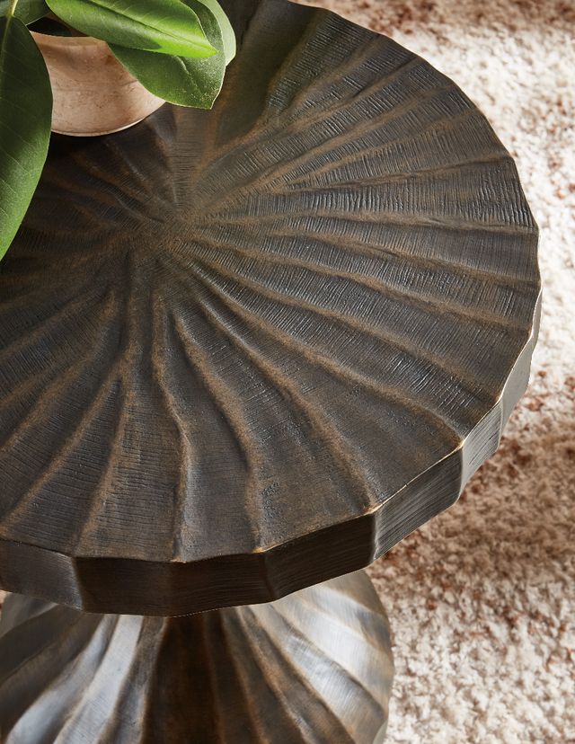 Hooker® Furniture Commerce and Market Ferrous Bronze Accent Table-3
