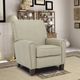 BarcaLounger® Harrington Cashmere Stone Manual Recliner-1