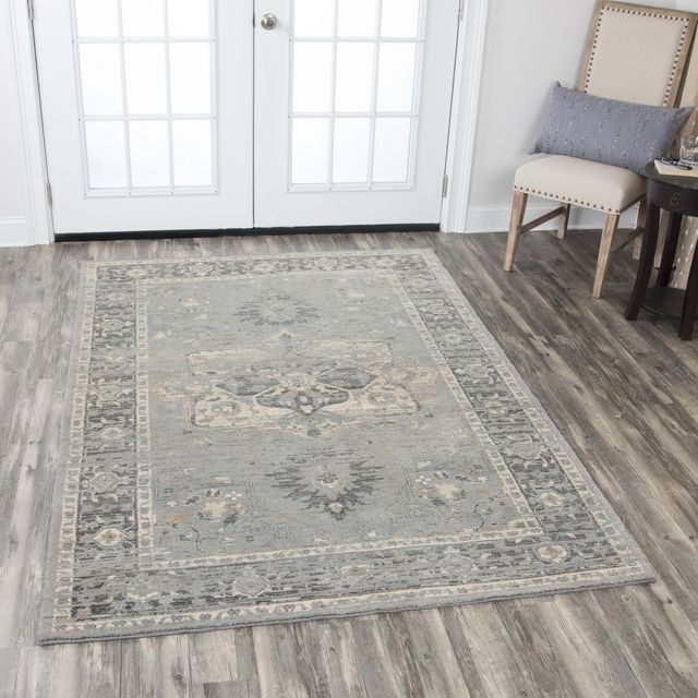 Rizzy Home Gossamer Gray 10' x 13' Rug-3