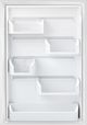 Frigidaire Gallery® 18.1 Cu. Ft. Top Freezer Refrigerator-Pearl White-3