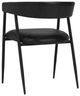 Classic Home Preston Black/Jet Black Dining Chair-4