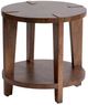Classic Home Alenna Tundra Brown End Table-0