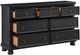 Homelegance® Laurelin Black Dresser-4