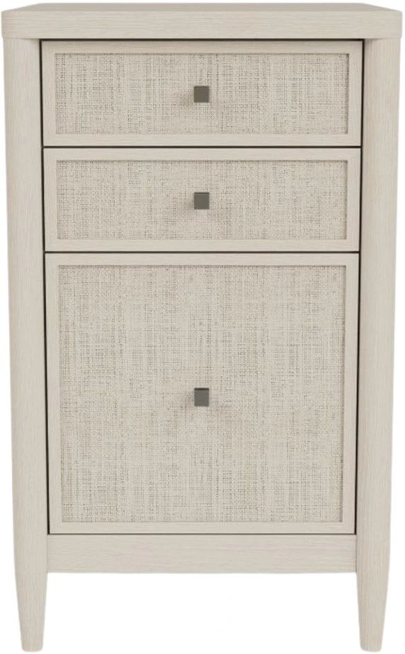 Riverside Furniture Maren White Sand File Cabinet-2