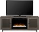 Dimplex® Jesse Iron Mountain Grey Media Console Electric Fireplace-1