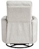 Homelegance® Tinley Beige Manual Swivel Glider Reclining Chair-4