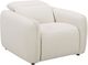 Moe’s Home Collection Eli Warm White Power Recliner Chair-0