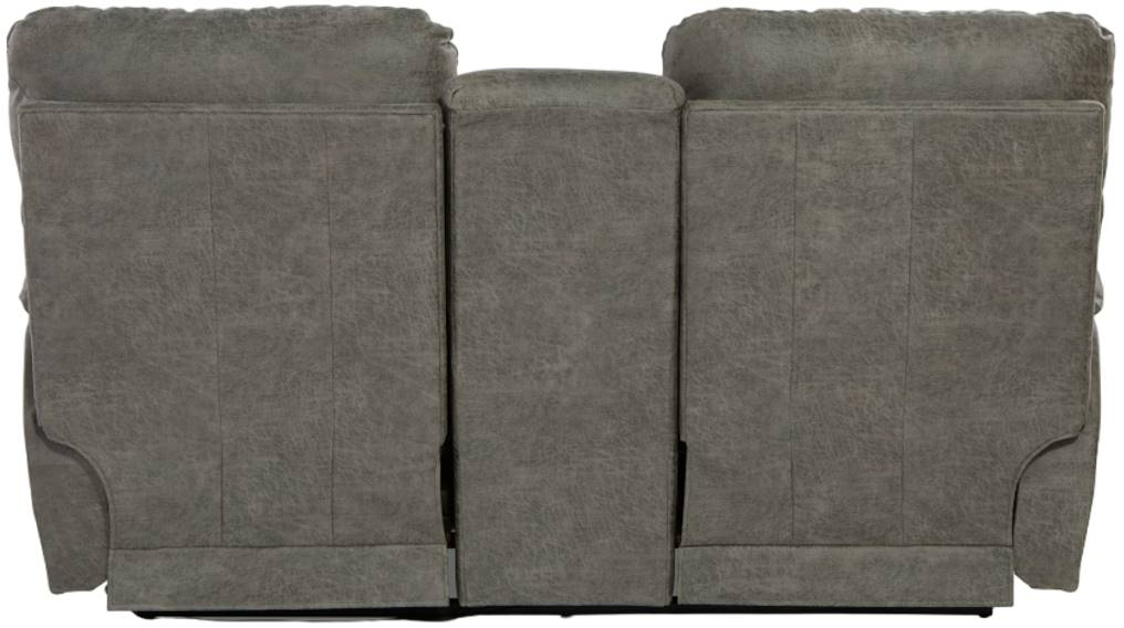 ラブブ　LOYALITY La-Z-Boy® Trouper Charcoal Power Reclining Loveseat with