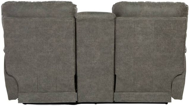 La-Z-Boy® Trouper Charcoal Power Reclining Loveseat with Console, Headrest, and Lumbar-2