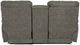 La-Z-Boy® Trouper Charcoal Power Reclining Loveseat with Console, Headrest, and Lumbar-2