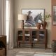 Crestview Linsey Brown 4-Door Sideboard-1
