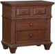 American Woodcrafters 2400 Sedona 4-Piece Cinnamon Cherry Queen Bedroom Set-4