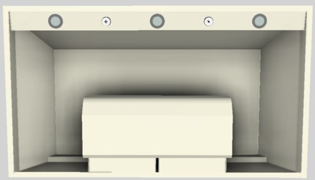 Vent-A-Hood® Designer Series 42" Biscuit Wall Mounted Range Hood-1