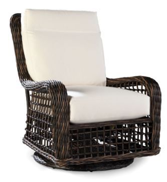 Lane Venture® Moraya Bay Tapestry Brown Swivel Glider Lounge Chair-0