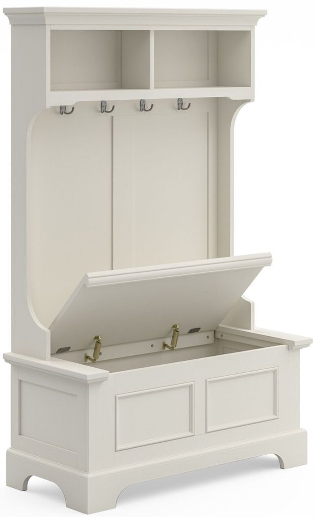 homestyles® Naples White Hall Tree-3