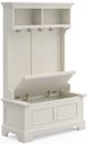 homestyles® Naples White Hall Tree-3