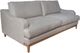 International Furniture Direct Alfa Almond Gray Sofa-0