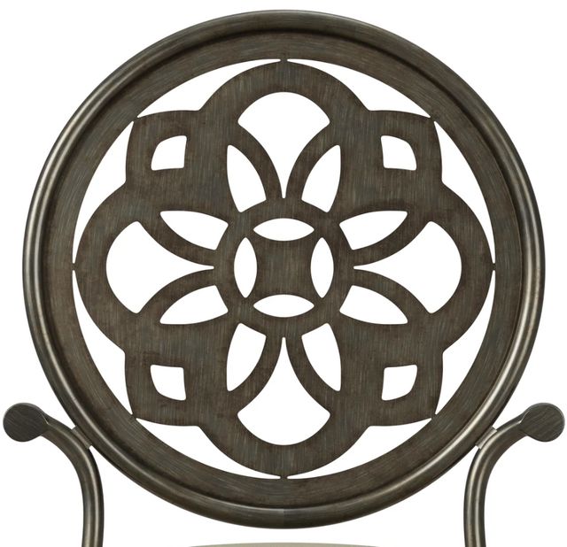 HH2 Home Marsala Antique Gray/Cream Vanity Stool-4