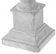 A & B Home Gray Cement Pillar Candle Holder-3