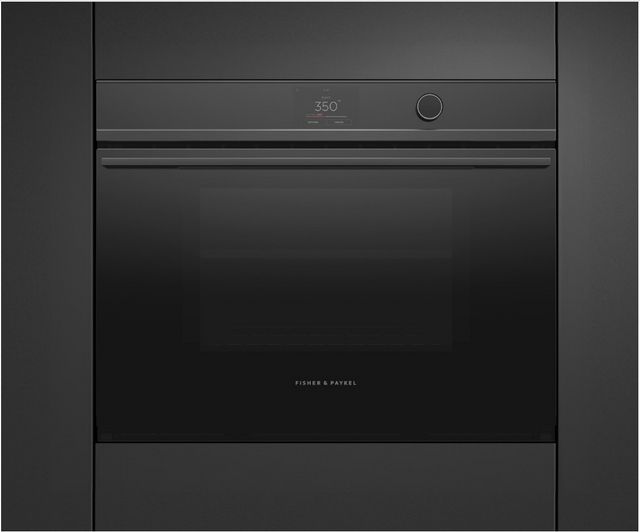 Fisher & Paykel Series 11 Minimal 30" Black Steam Oven-0