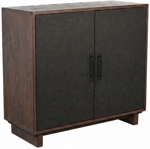 Sunny Designs™ Malibu Ronan Charcoal/Weathered Rum Accent Cabinet-0