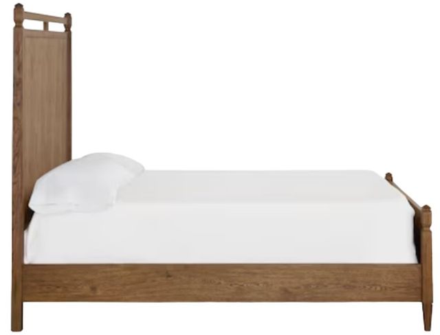 Bassett® Furniture Surry Truffle Oak King Panel Bed-2