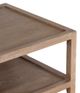 Porter International Designs Lowell Brown Rectangular Coffee Table-4