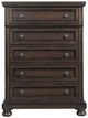 Elements International Kingston Walnut Chest-1