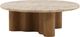 Dovetail Furniture Reyan Beige/Natural Coffee Table-0