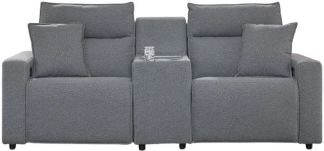Signature Design by Ashley® Modmax II 3-Piece Pepper/Salt Modular Power Reclining Sectional with Storage Console-0