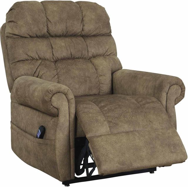 Signature Design by Ashley® Mopton Saddle Power Lift Recliner-2