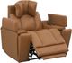Parker House® Phoenix 3-Piece Autumn Caramel Leather Power Reclining Theater Seating with Wedge P3-4