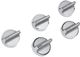 Whirlpool® Stainless Steel Range Control Knobs-0