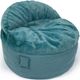 CordaRoy's® NEST Blue Bunny Fur King Chair-0