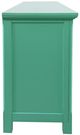 Jofran Inc. Isabella Aqua 86" Mirrored Accent Cabinet-4